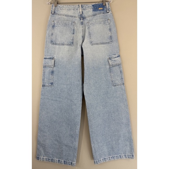 * Mother Superior Jeans Womens 26 The Spinner Cargo Nerdy / Let's Bounce - Picture 5 of 16